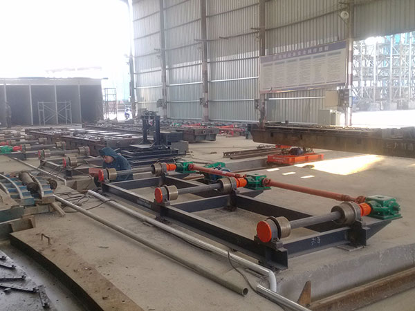 貴溪聲屏障生產(chǎn)線現(xiàn)場